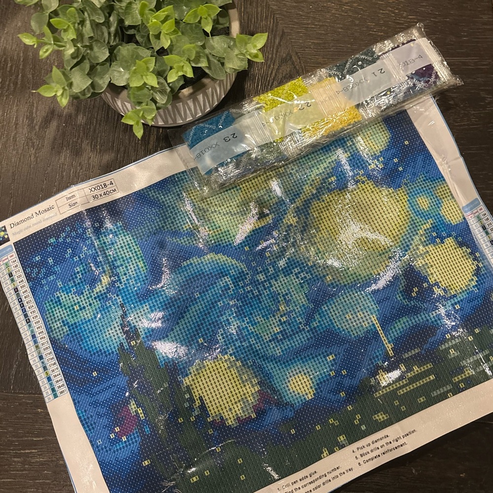 Starry Night Diamond Art Kit